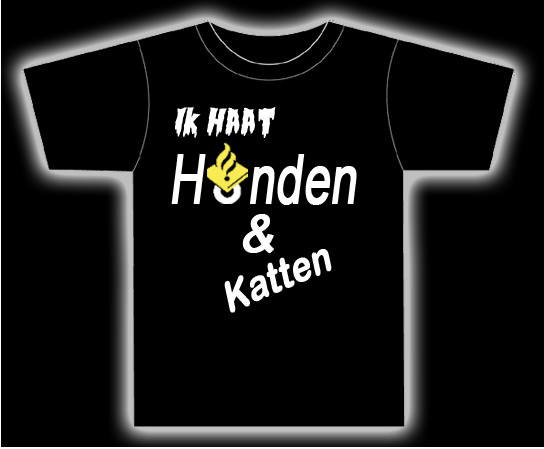 FunShirt "HAAT HONDEN"